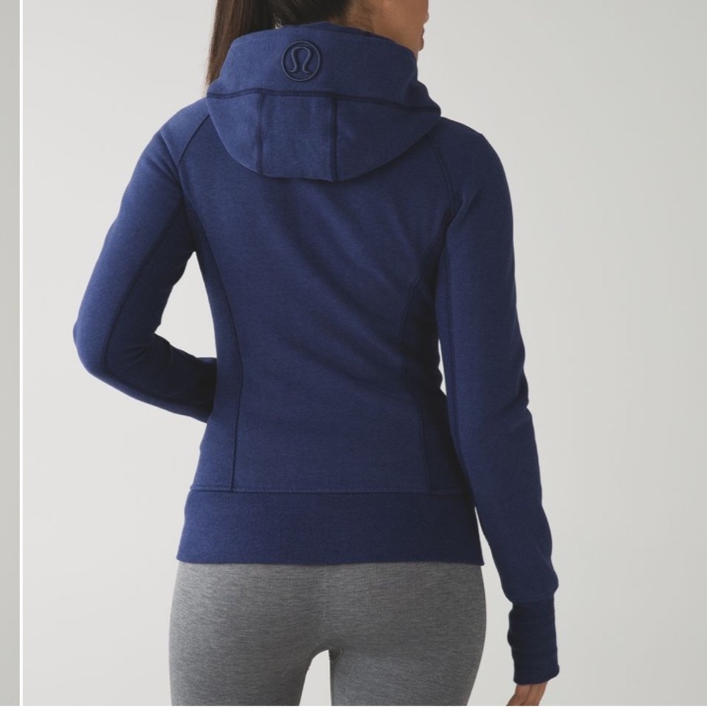 Lululemon Scuba Hoodie II Heathered Denim Majestic / Black - 6 - Picture 2 of 8